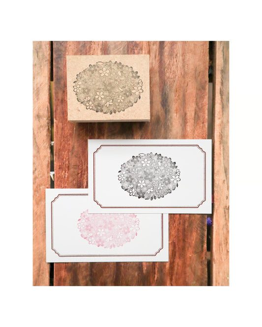 Keibunsha Rubber Stamp - Tone Stamp - Cherry Blossom