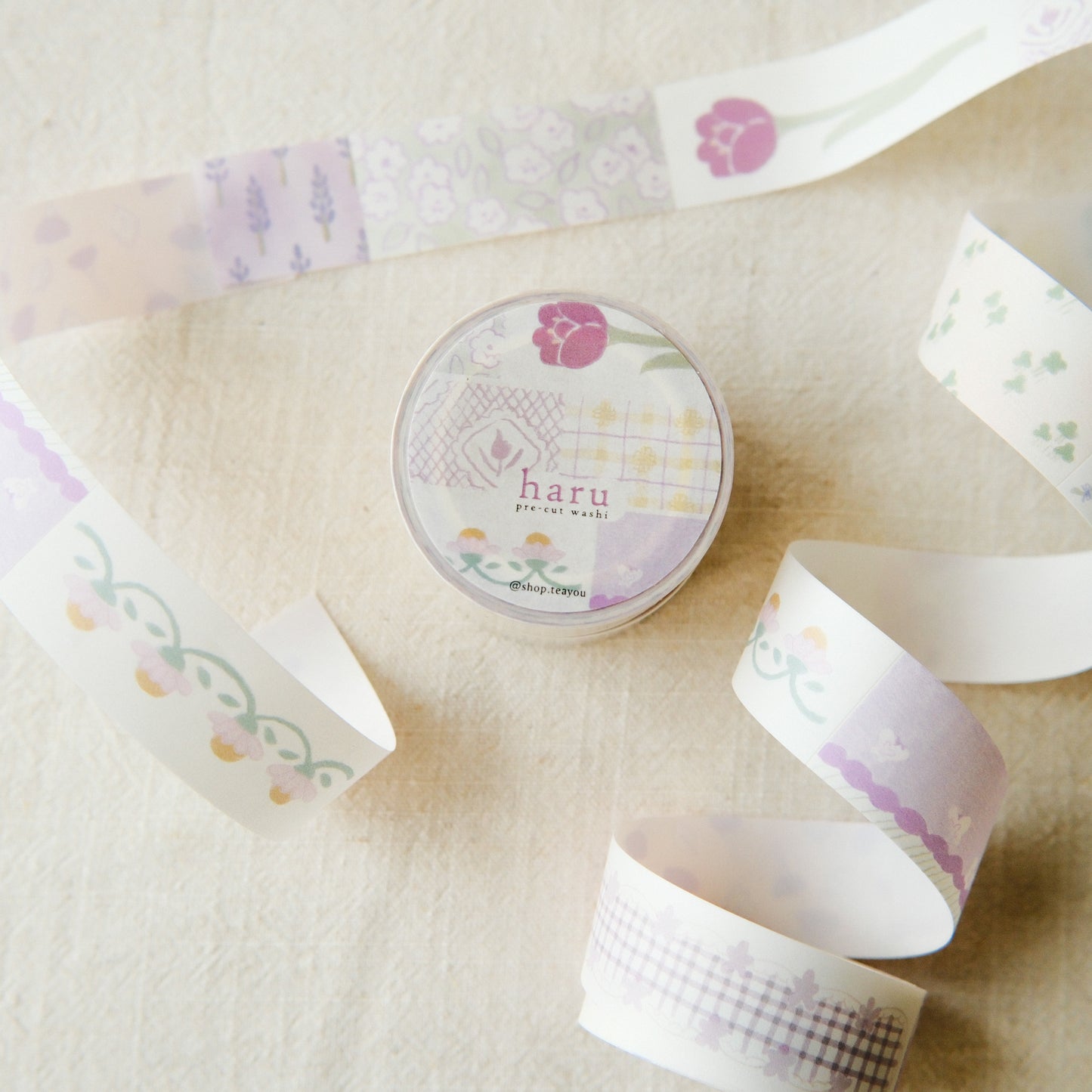 Teayou Kiritori Pre-cut Washi Tape - Seasons