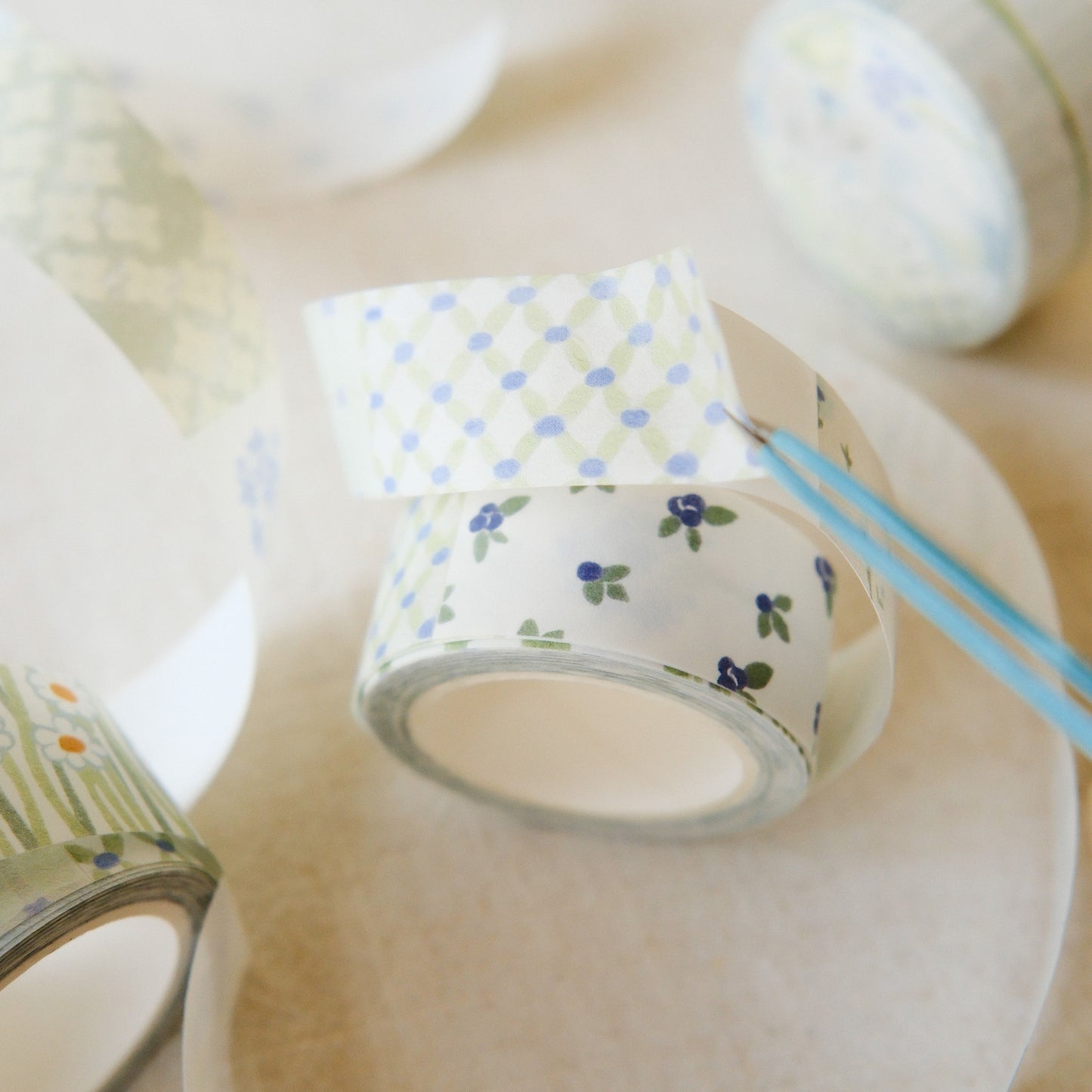 Teayou Kiritori Pre-cut Washi Tape - Seasons