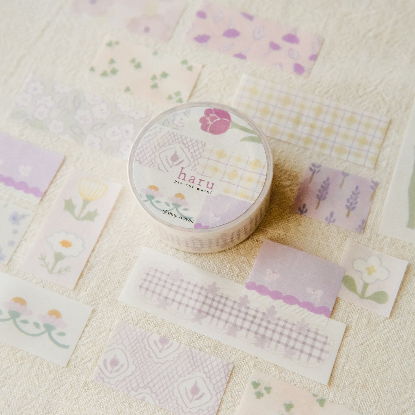 Teayou Kiritori Pre-cut Washi Tape - Seasons