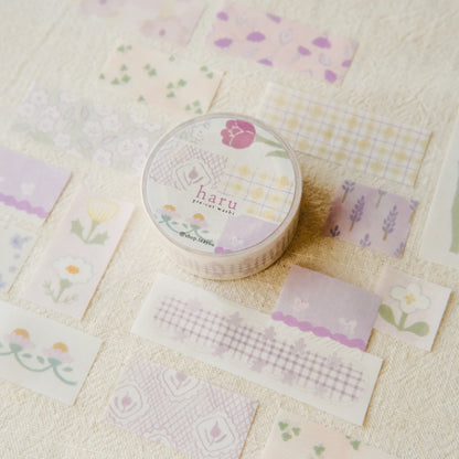 Teayou Kiritori Pre-cut Washi Tape - Seasons
