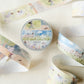 Teayou Kiritori Pre-cut Washi Tape - Scenery