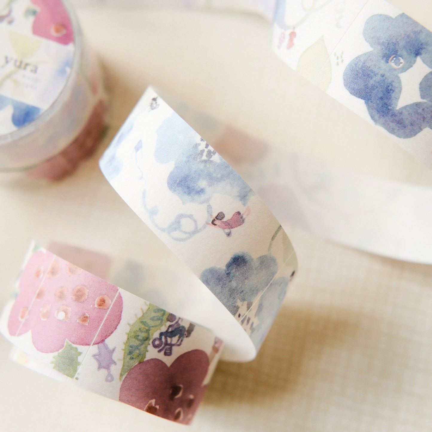 Teayou Kiritori Pre-cut Washi Tape - Scenery