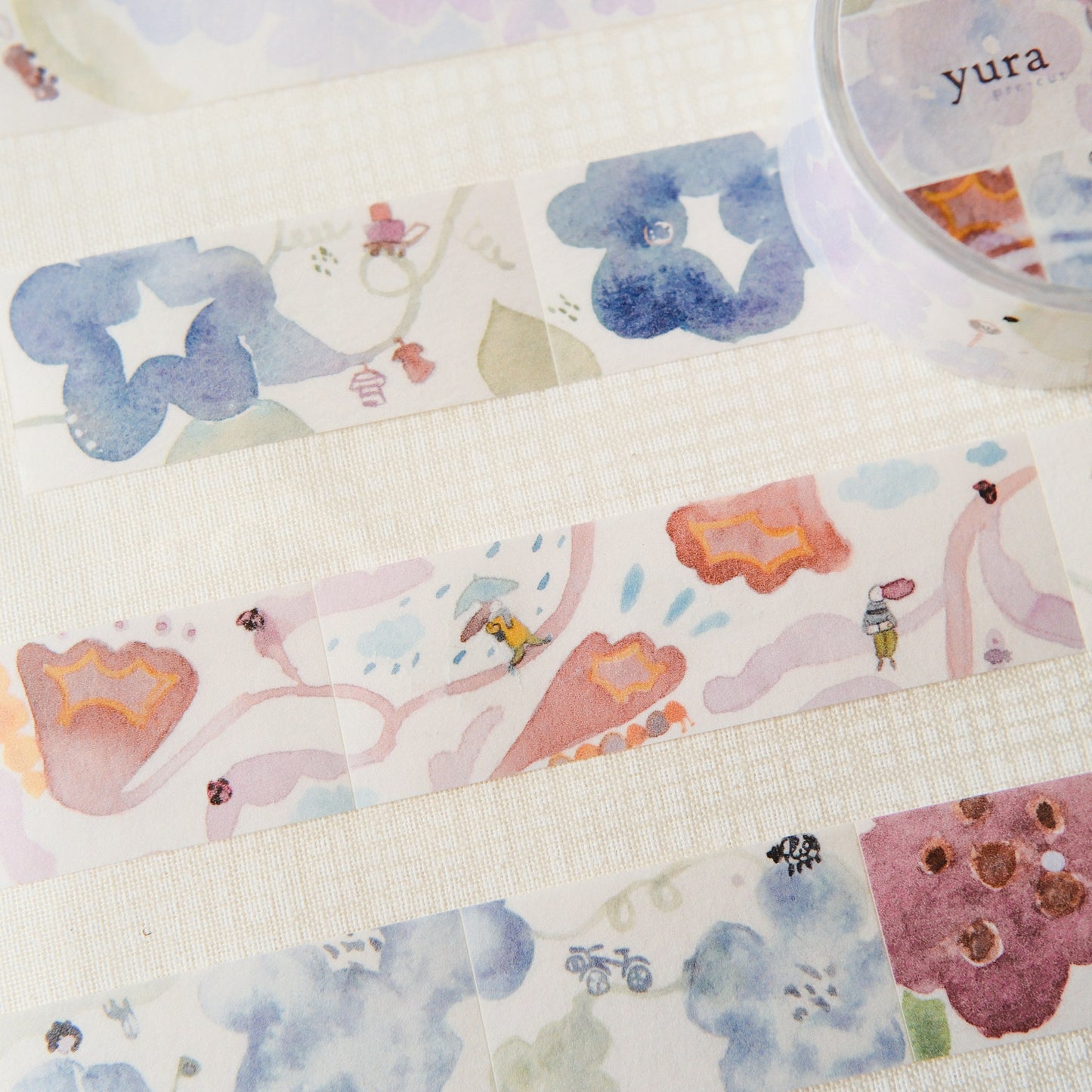 Teayou Kiritori Pre-cut Washi Tape - Scenery