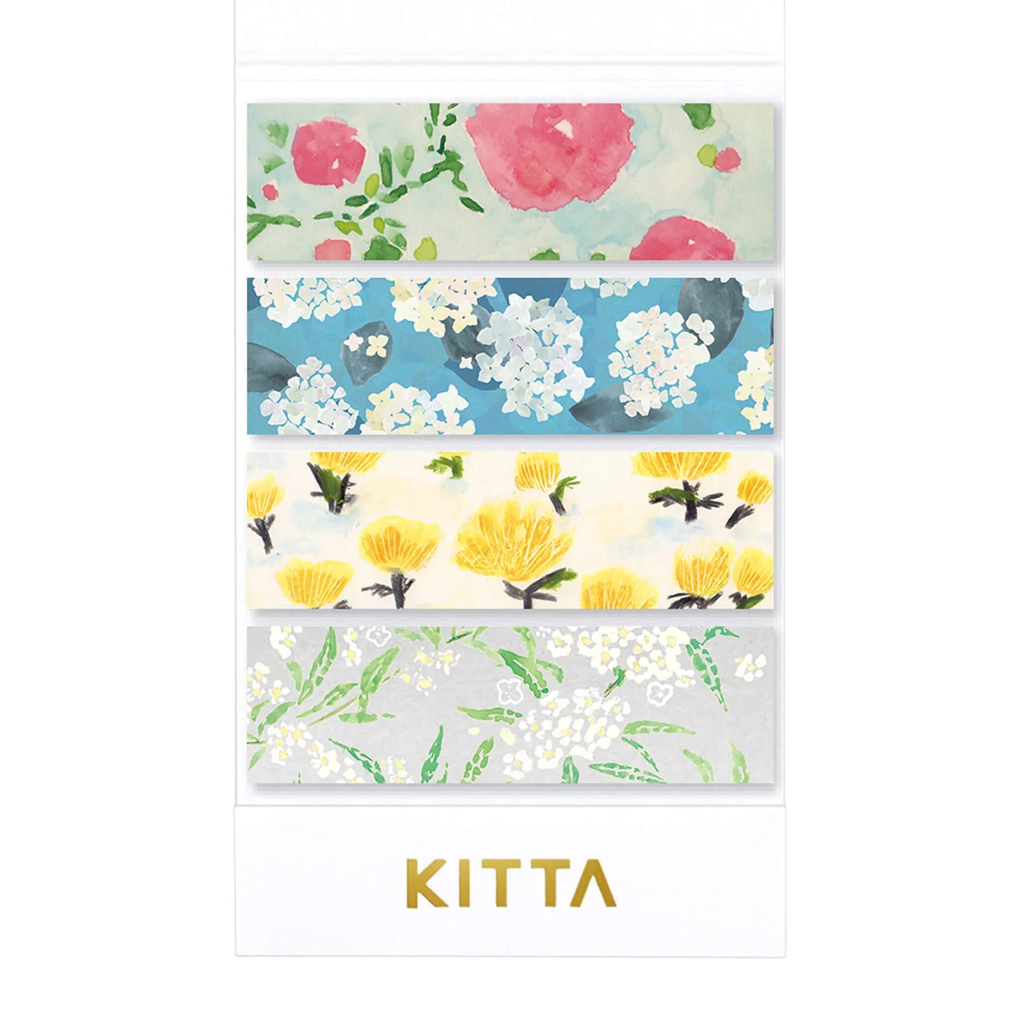 KITTA Portable Washi Tape, Flower 7