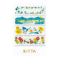 KITTA Clear Portable Washi Tape, Beautiful - Gold Foil