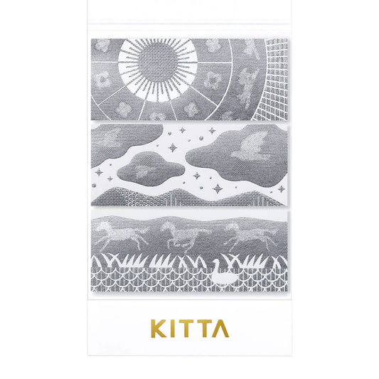 KITTA Portable Washi Tape - Changing Foil - Nature