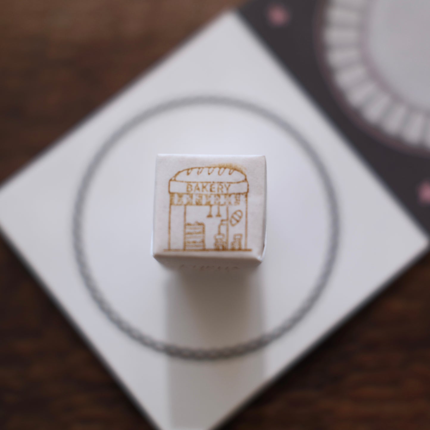 kurukynki Day To Day Cafe Series mini rubber stamps - 12 designs