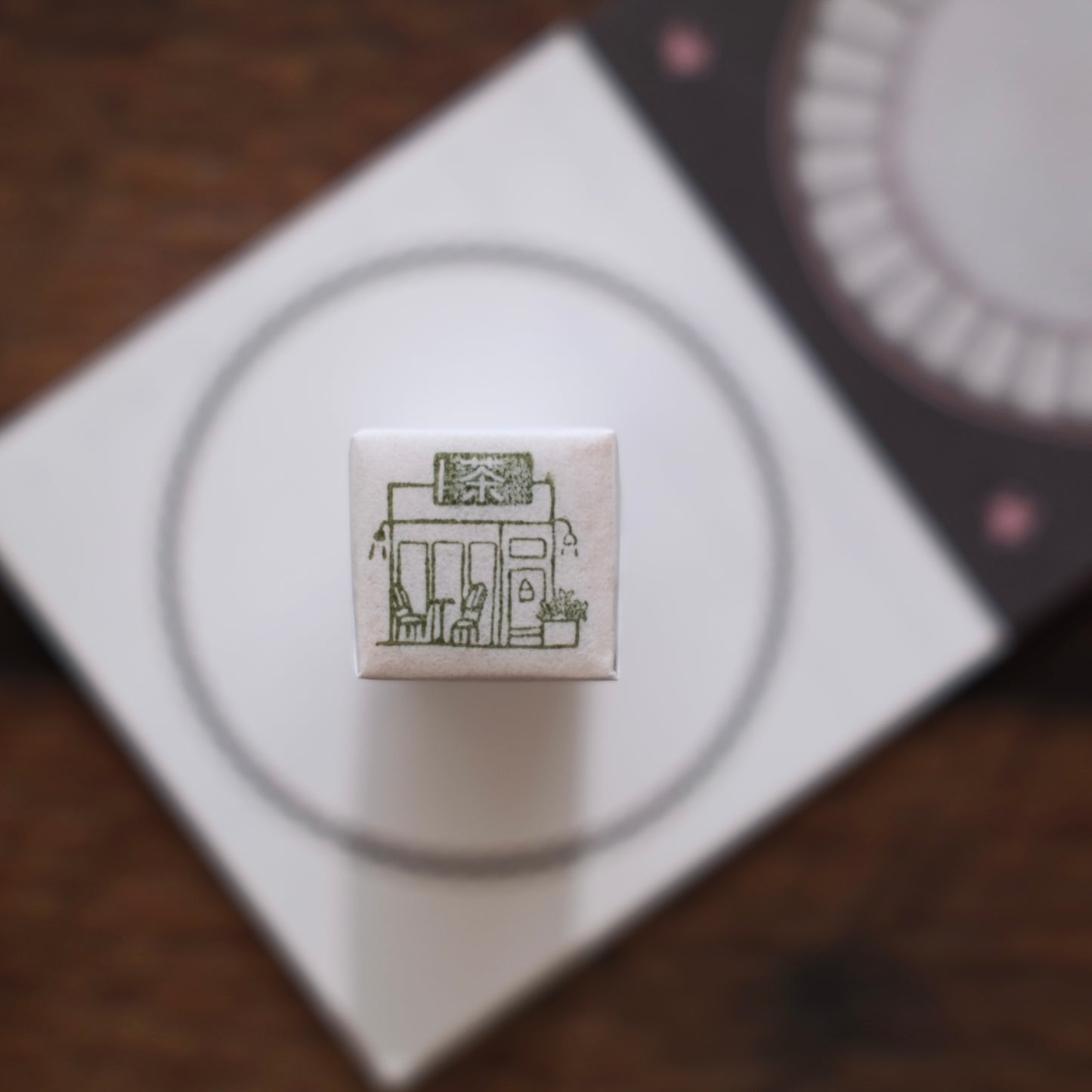 kurukynki Day To Day Cafe Series mini rubber stamps - 12 designs