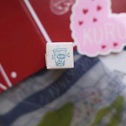 kurukynki Day To Day mini rubber stamp collection