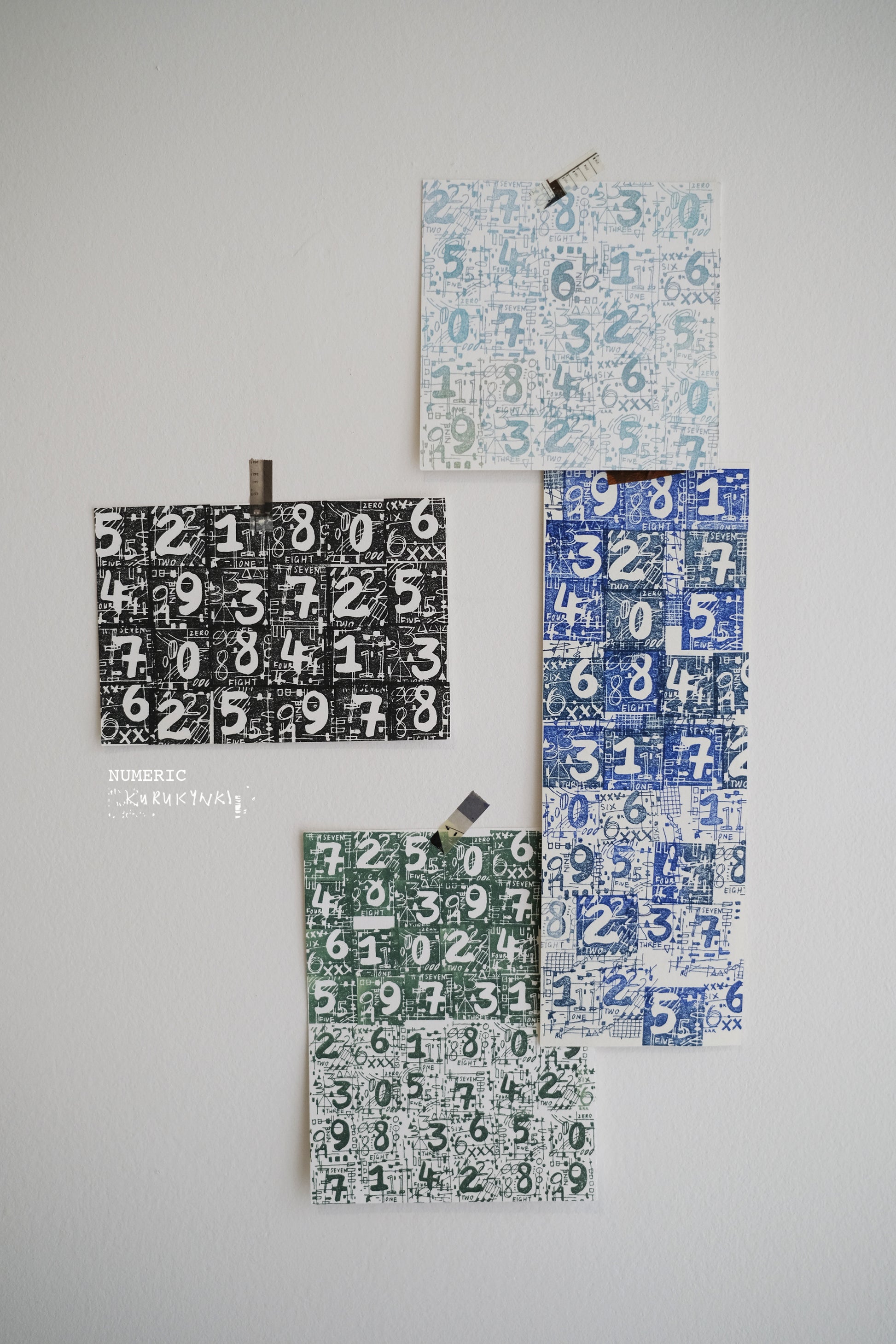 Studio Series Letterpress Stamp Set - Maxima Gift and Book Center