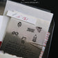 kurukynki Rubber Stamp - Loops & Lantern, No.2 Small Reliquary
