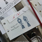 kurukynki Rubber Stamp - Loops & Lantern, No.4 Sunbound&Moonheld Set