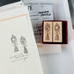 kurukynki Rubber Stamp - Loops & Lantern, No.4 Sunbound&Moonheld Set