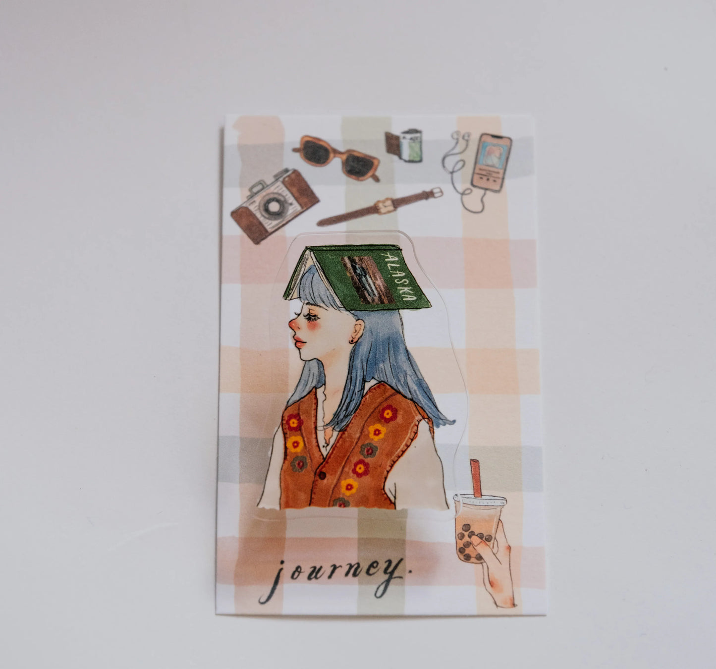 La Dolce Vita Acrylic Clips - Sweet Slow Journey, 6 designs