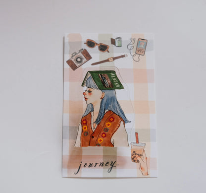 La Dolce Vita Acrylic Clips - Sweet Slow Journey, 6 designs