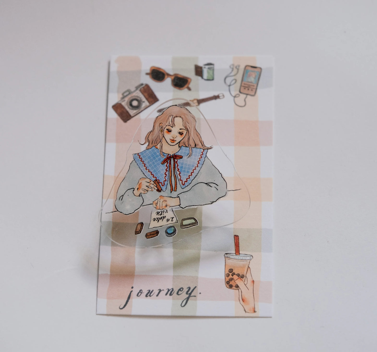 La Dolce Vita Acrylic Clips - Sweet Slow Journey, 6 designs