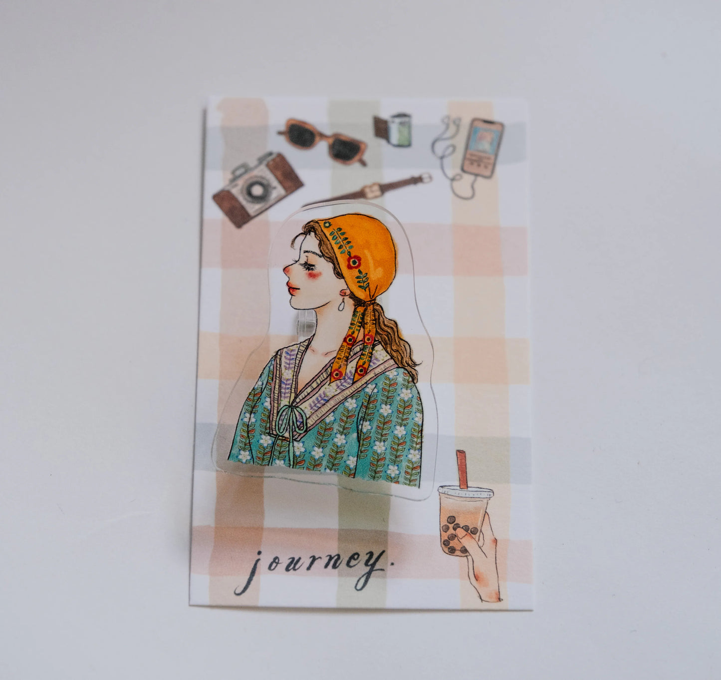 La Dolce Vita Acrylic Clips - Sweet Slow Journey, 6 designs