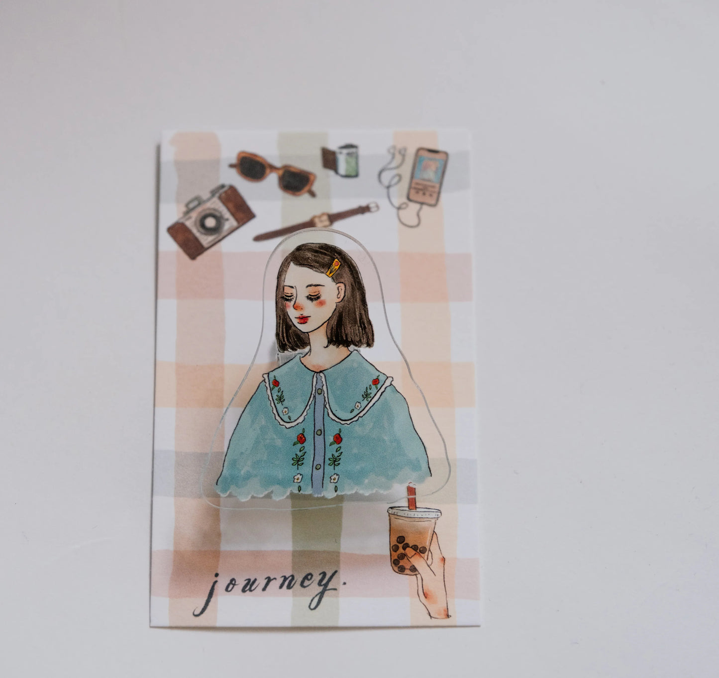 La Dolce Vita Acrylic Clips - Sweet Slow Journey, 6 designs