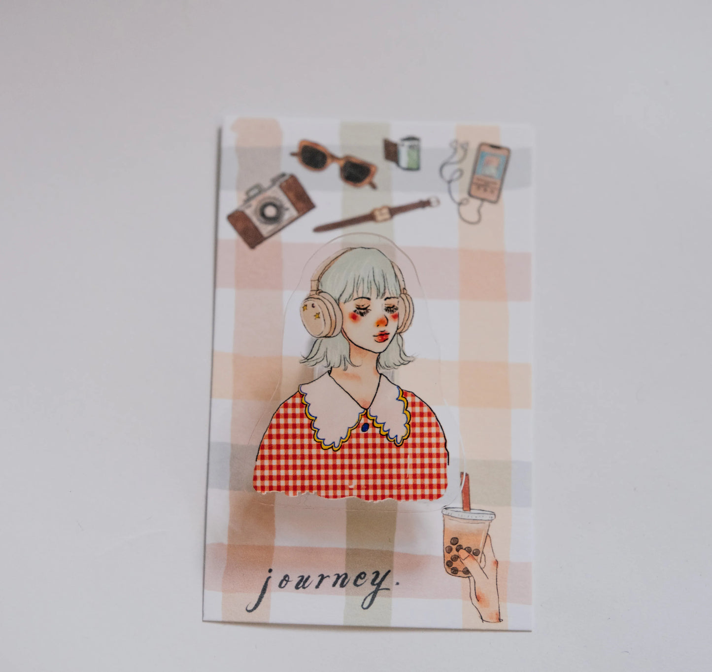 La Dolce Vita Acrylic Clips - Sweet Slow Journey, 6 designs