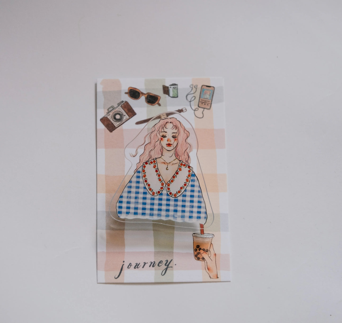 La Dolce Vita Acrylic Clips - Sweet Slow Journey, 6 designs