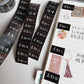 La Dolce Vita Label Sticker Roll - Days, In Chinese