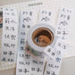 La Dolce Vita Label Sticker Roll - Green Island, Chinese Phrases
