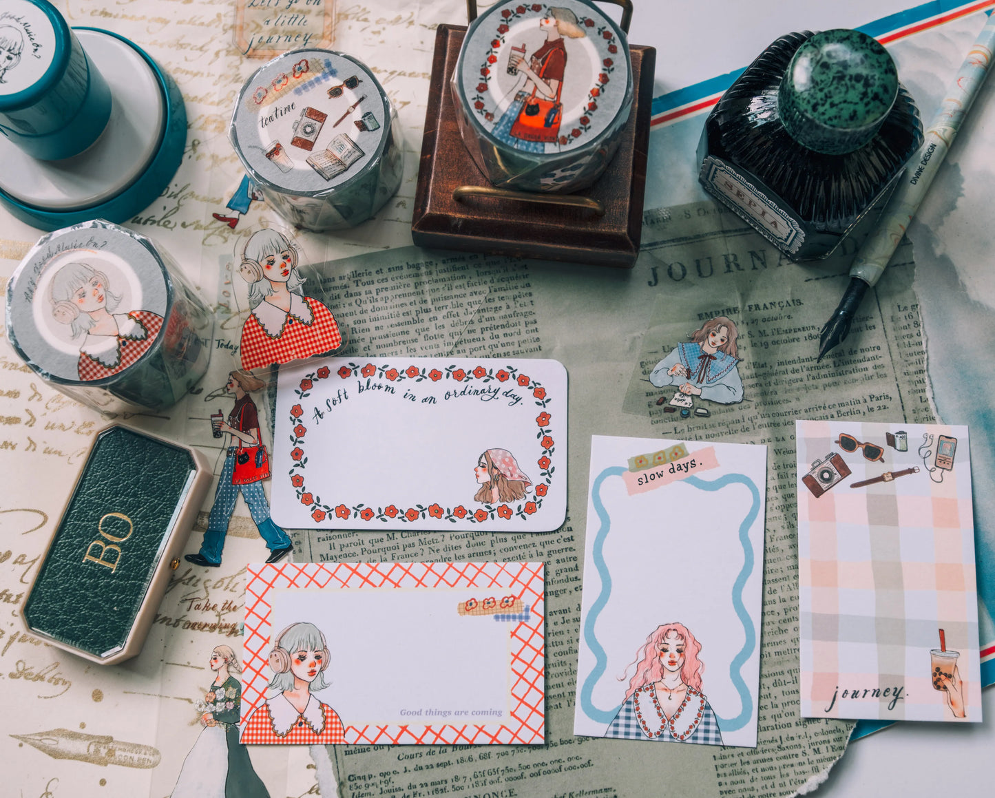 La Dolce Vita Memo Cards - Sweet Slow Journey, 20pcs