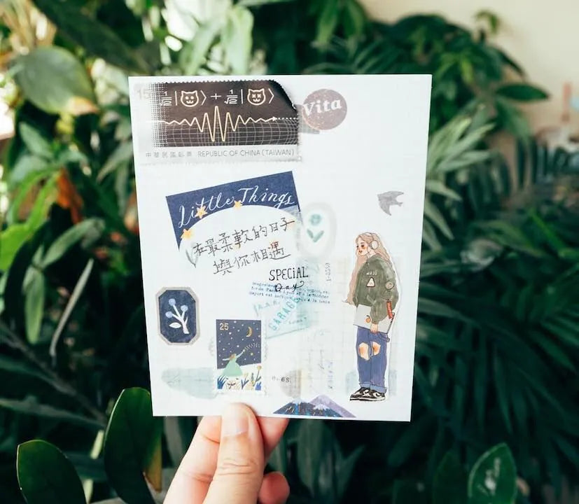 La Dolce Vita Memo Sticker - A Beautiful Day, 40 pieces