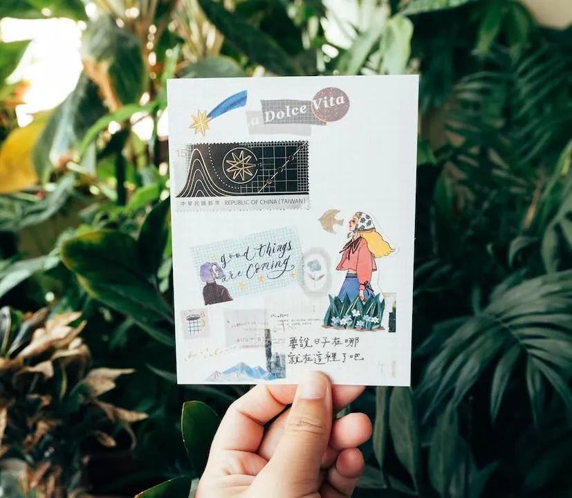 La Dolce Vita Memo Sticker - A Beautiful Day, 40 pieces