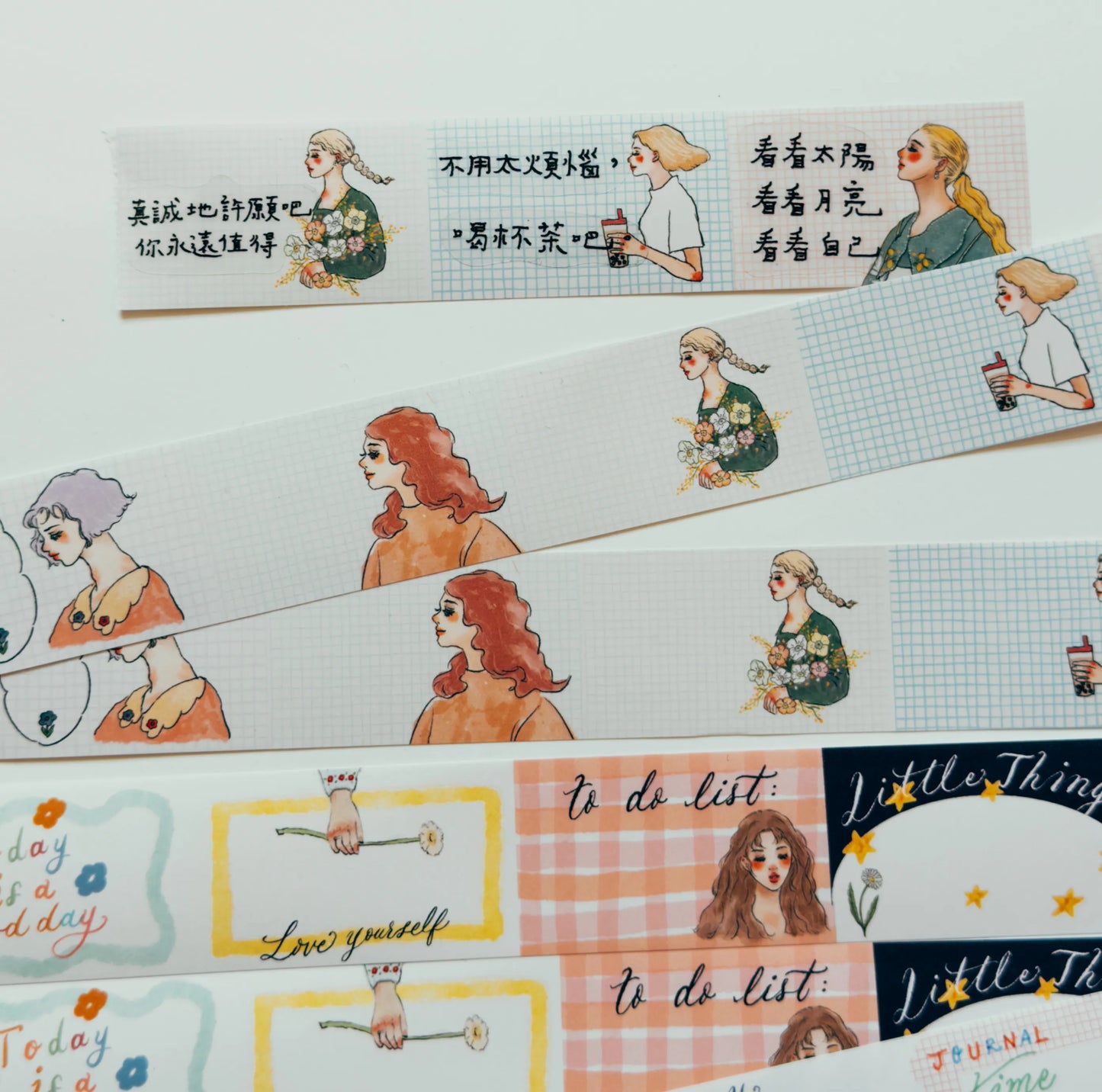 La Dolce Vita Memo Sticker - A Beautiful Day, 40 pieces