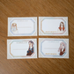 La Dolce Vita Octagonal Label Stickers, 8pcs
