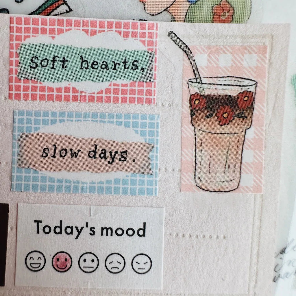 La Dolce Vita Print-On Stickers - Sweet Slow Journey