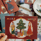 La Dolce Vita Post Card - Decorating X'mas Tree