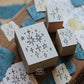 LCN Design Studio Rubber Stamp - Hand Draw Stars Set (M)