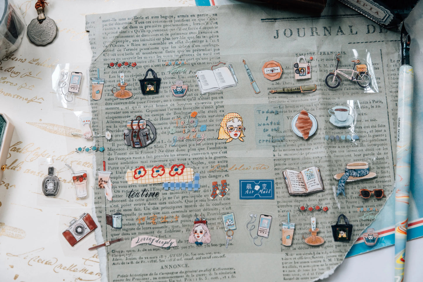 La Dolce Vita 365 Days of Daily Moments Kiss-cut PET Tape