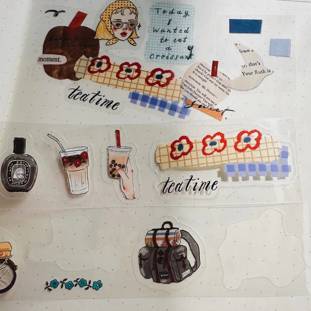 La Dolce Vita 365 Days of Daily Moments Kiss-cut PET Tape