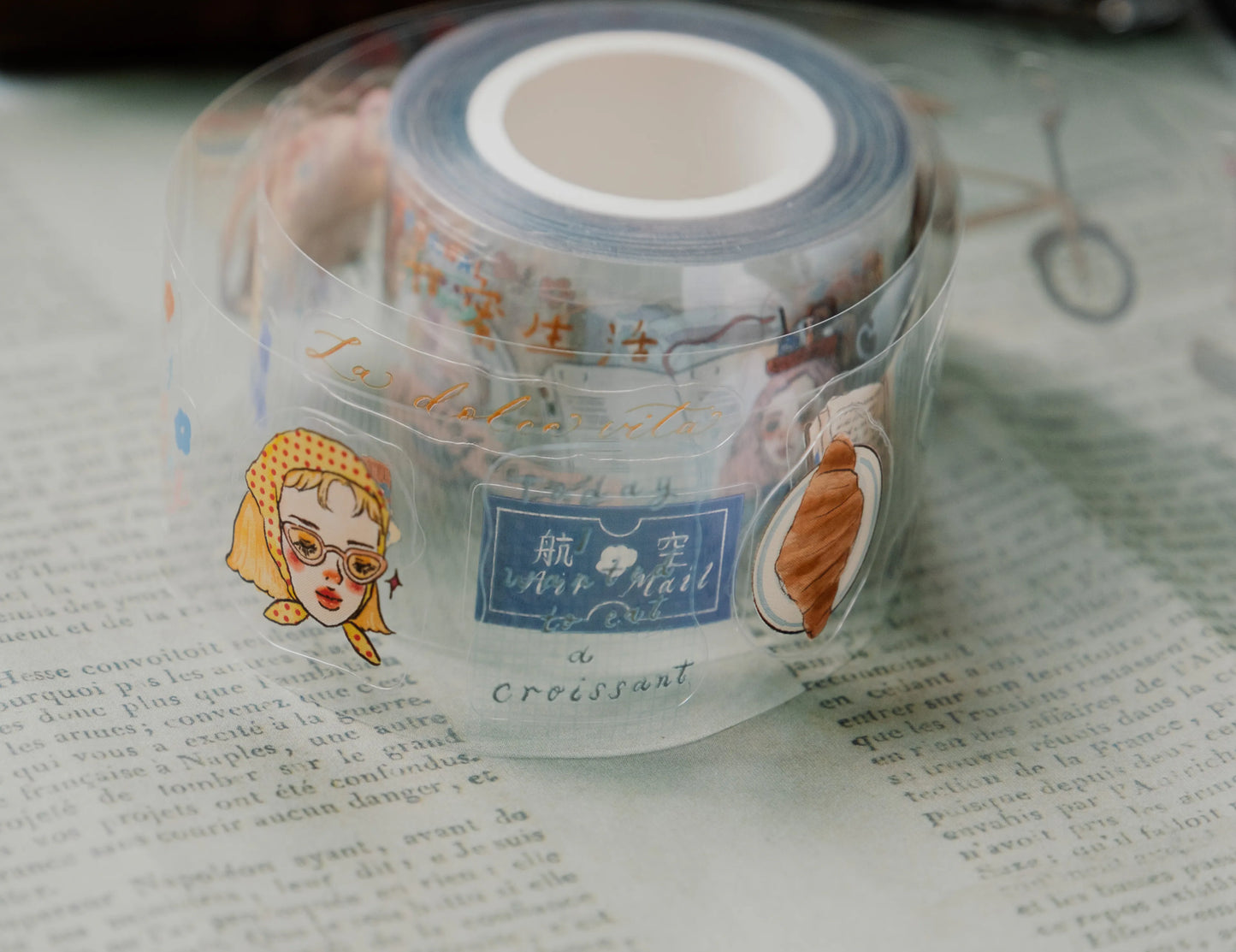 La Dolce Vita 365 Days of Daily Moments Kiss-cut PET Tape