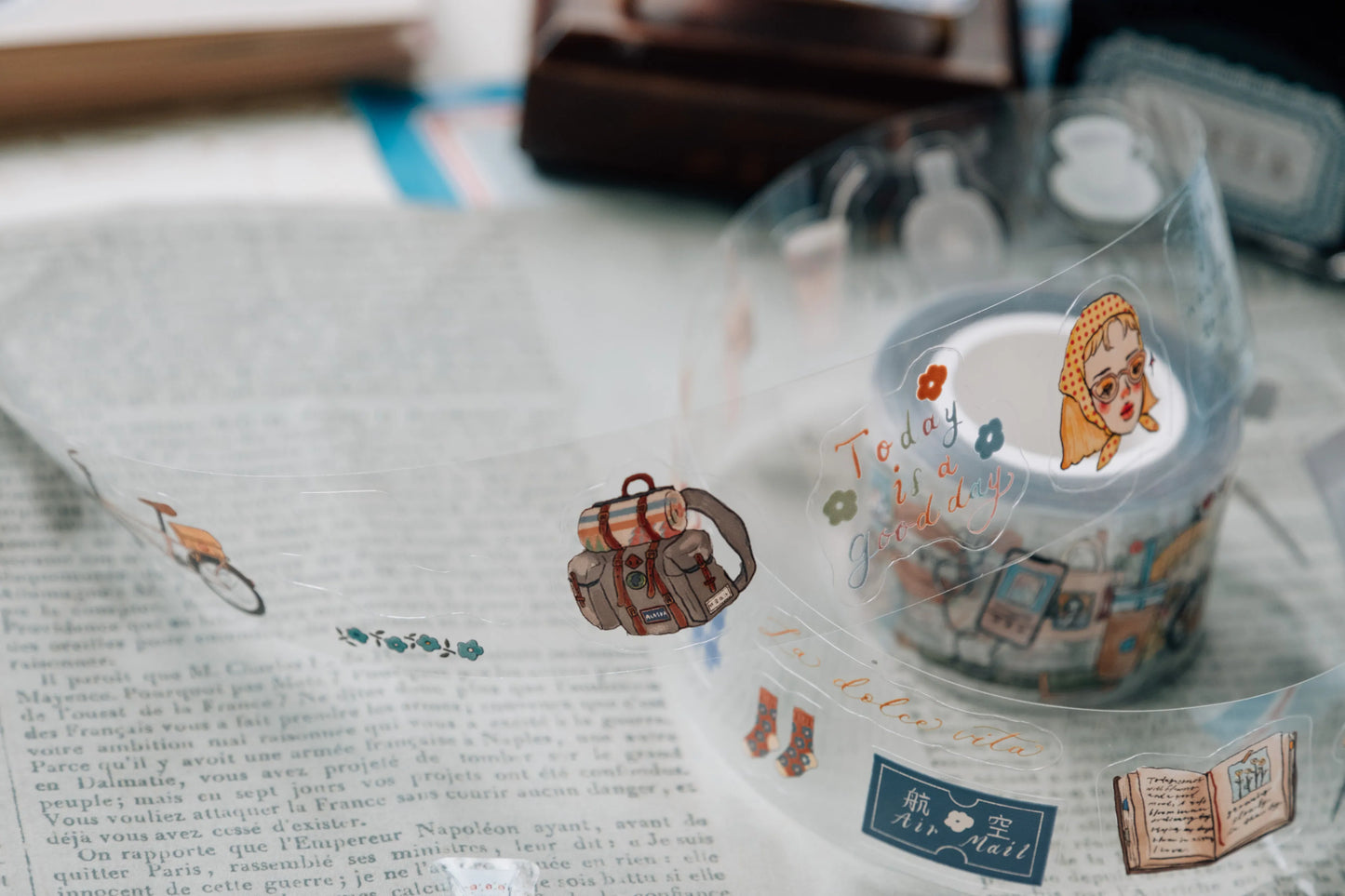 La Dolce Vita 365 Days of Daily Moments Kiss-cut PET Tape