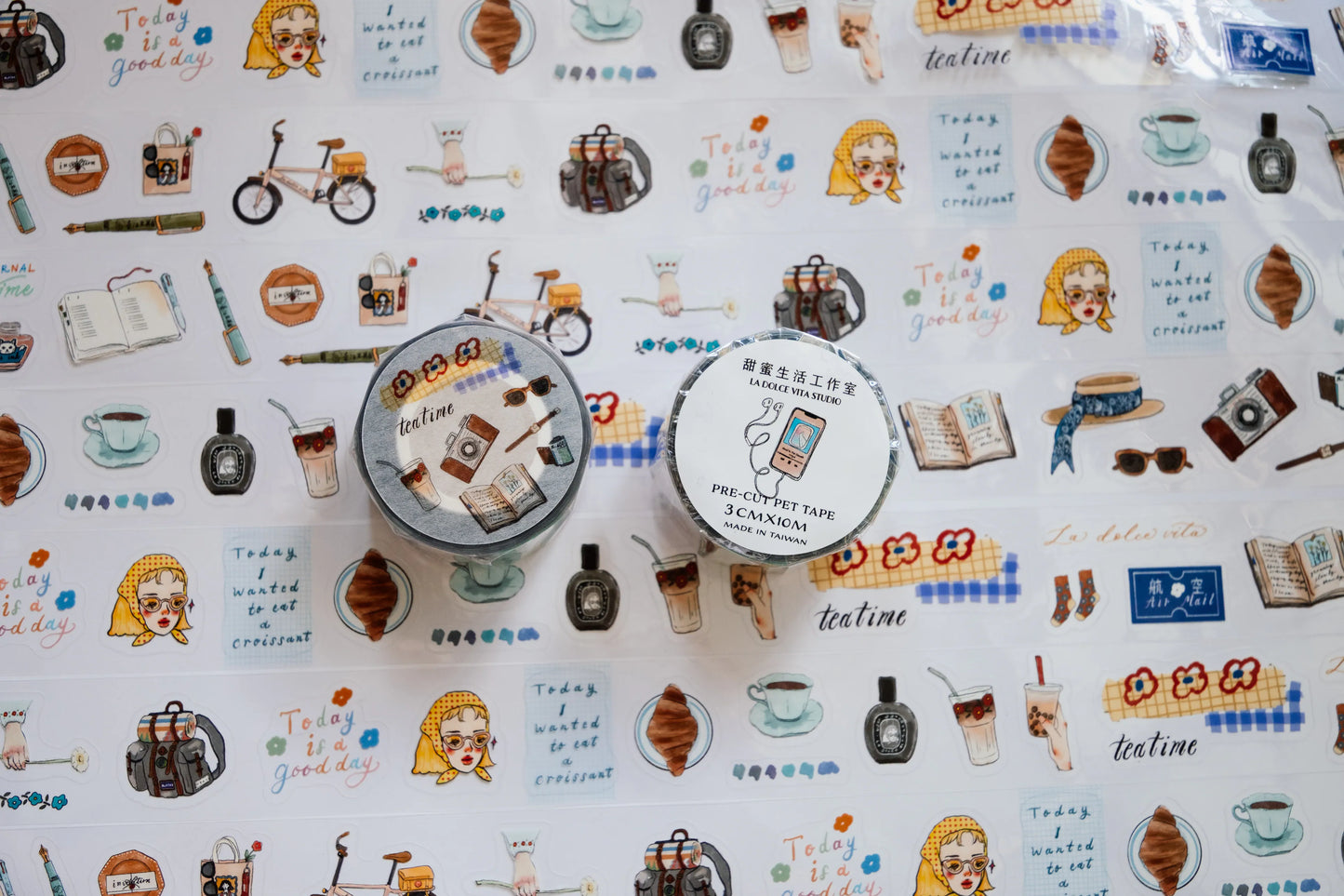 La Dolce Vita 365 Days of Daily Moments Kiss-cut PET Tape