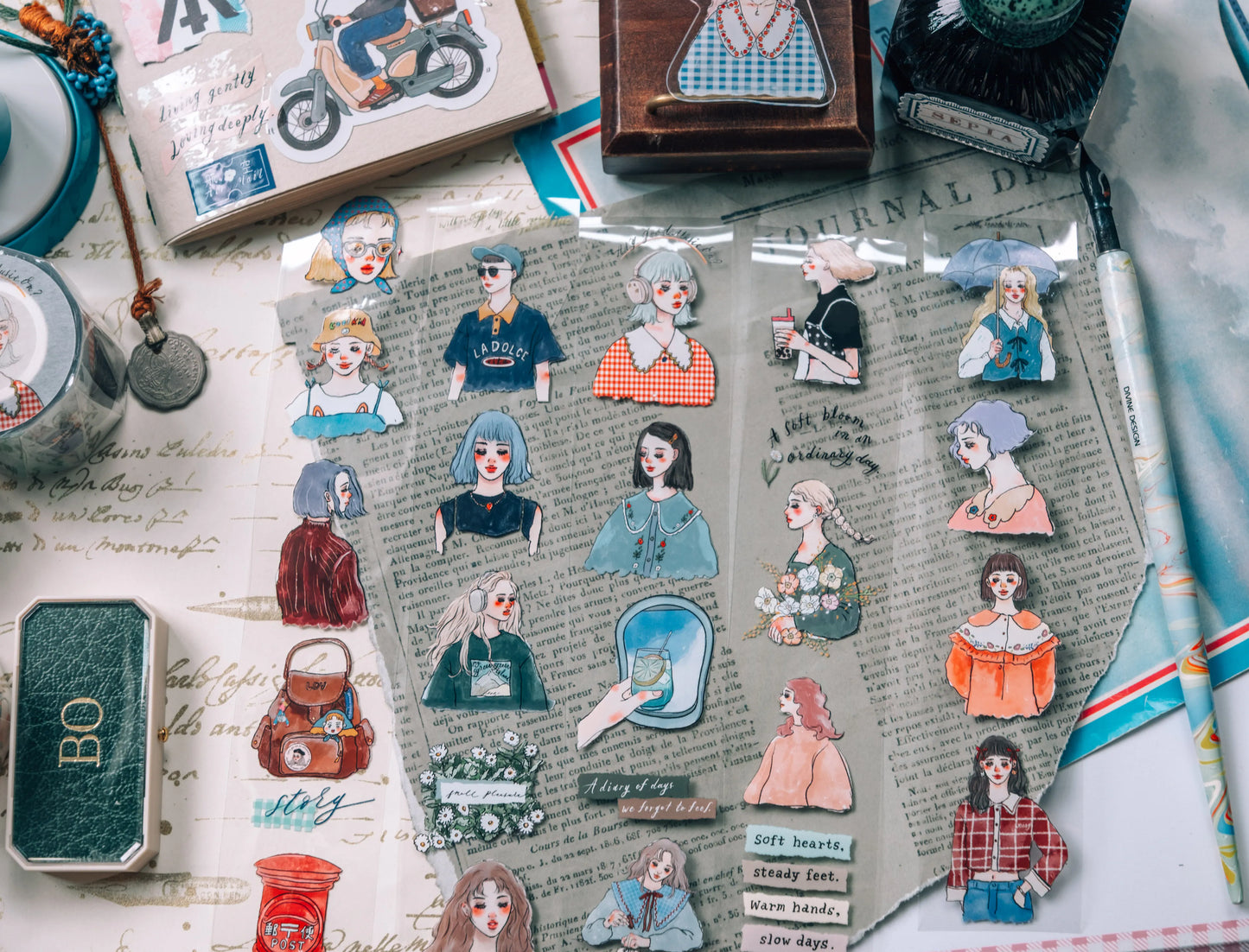 La Dolce Vita A Slow Journey Clear PET Tape