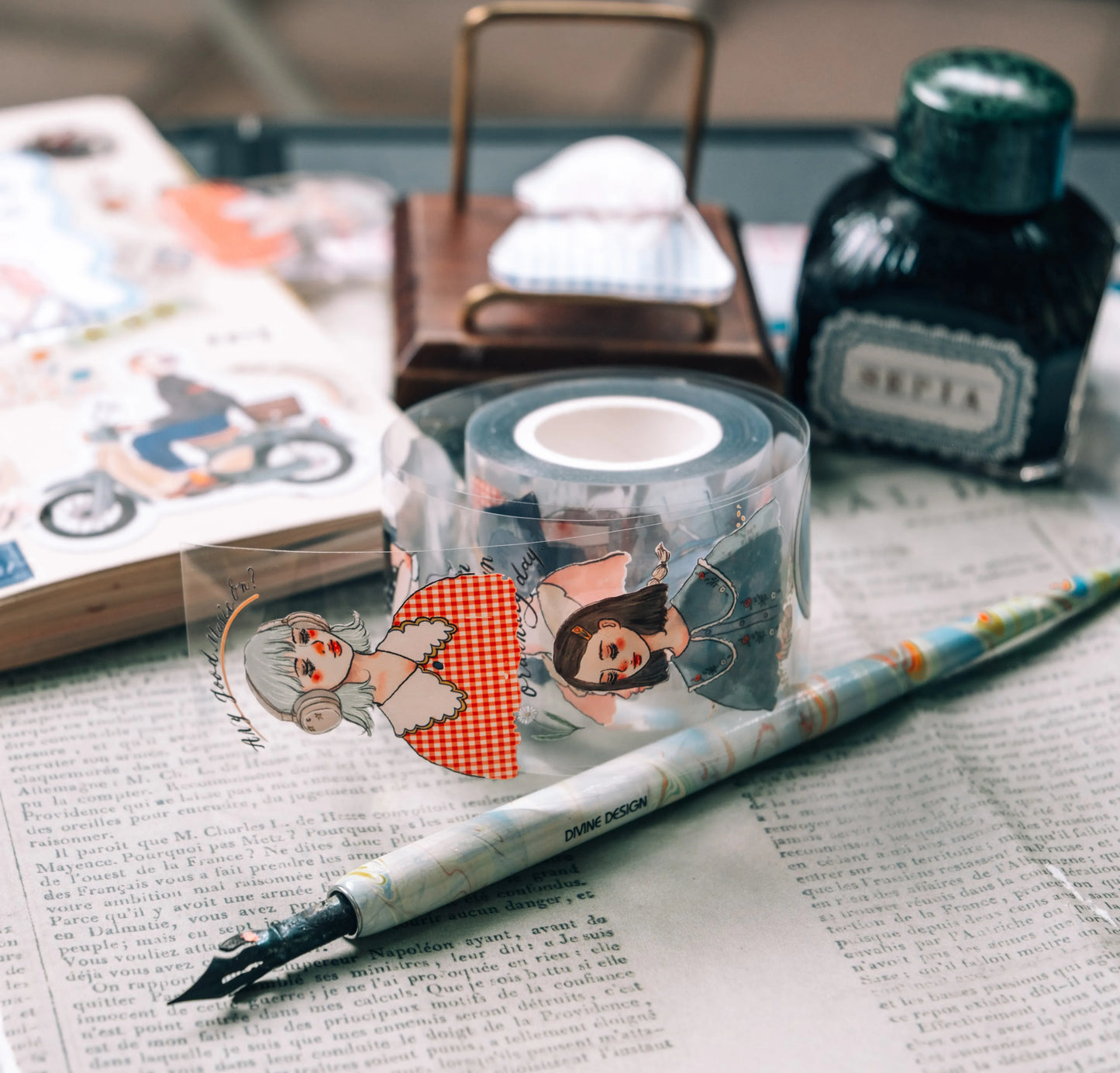 La Dolce Vita A Slow Journey Clear PET Tape