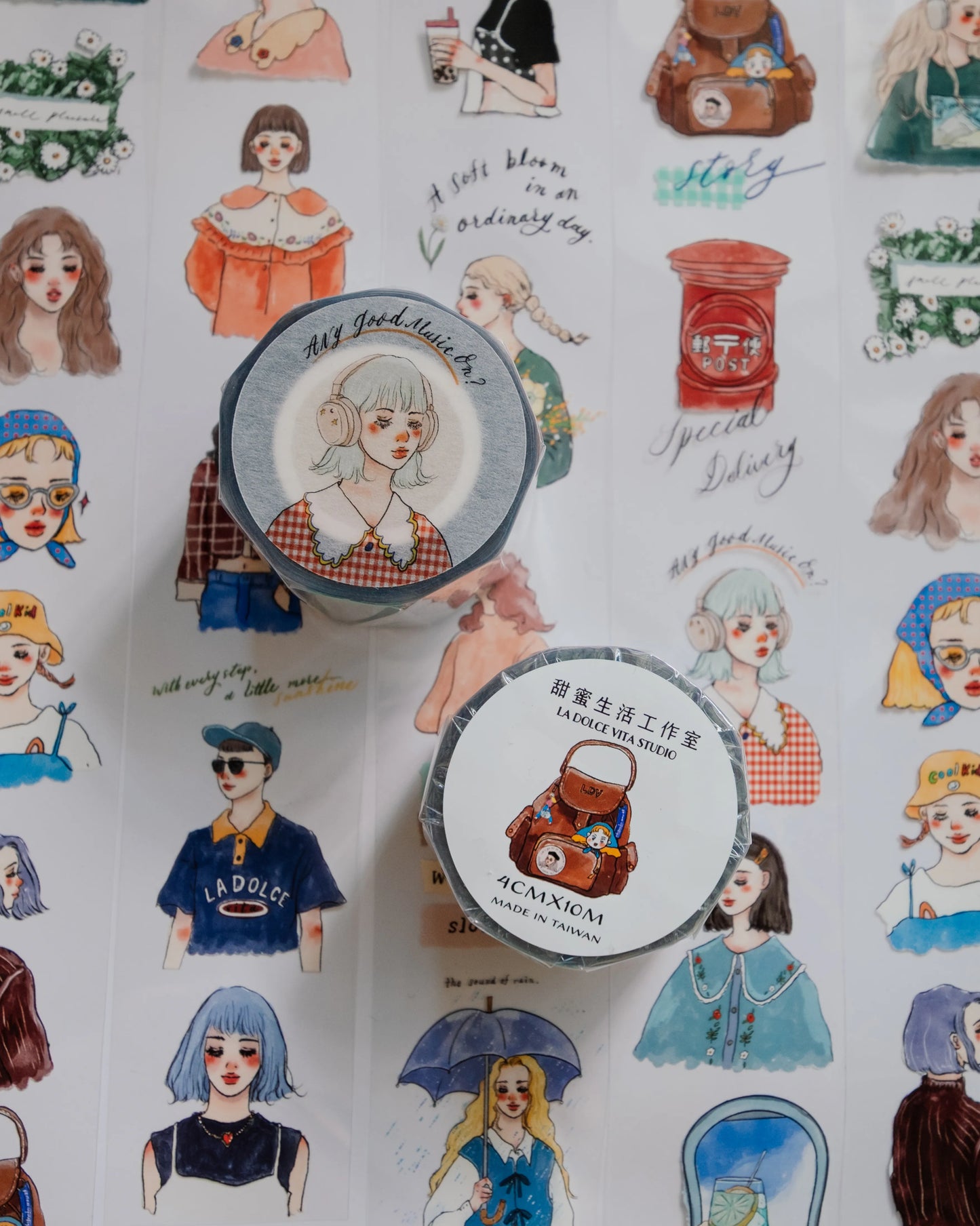 La Dolce Vita A Slow Journey Clear PET Tape