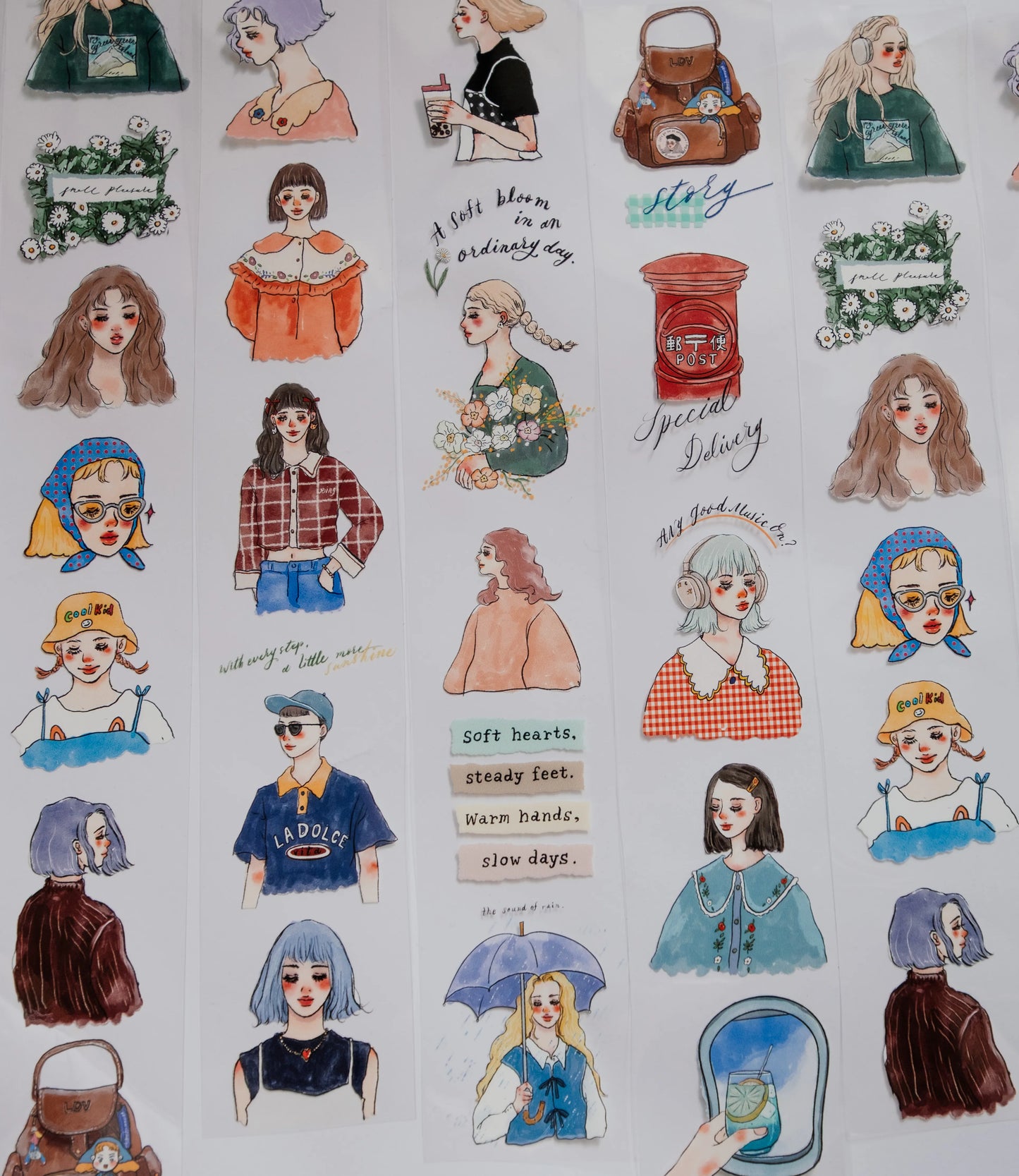 La Dolce Vita A Slow Journey Clear PET Tape