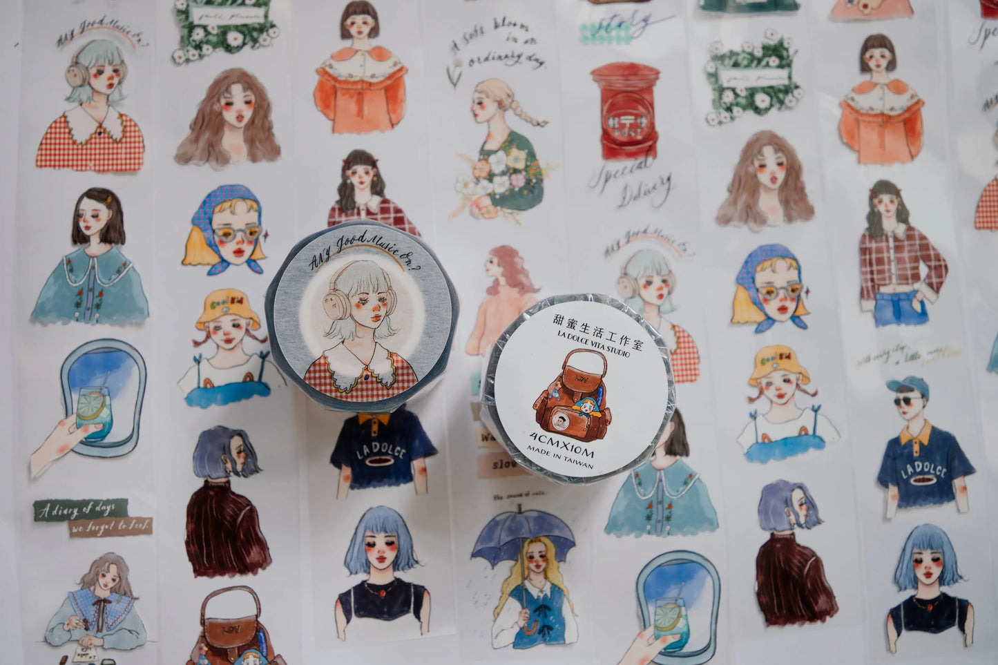 La Dolce Vita A Slow Journey Clear PET Tape