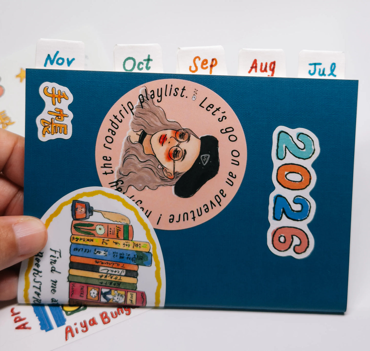 La Dolce Vita Aiya Bungu Paper Tab Index Sticker