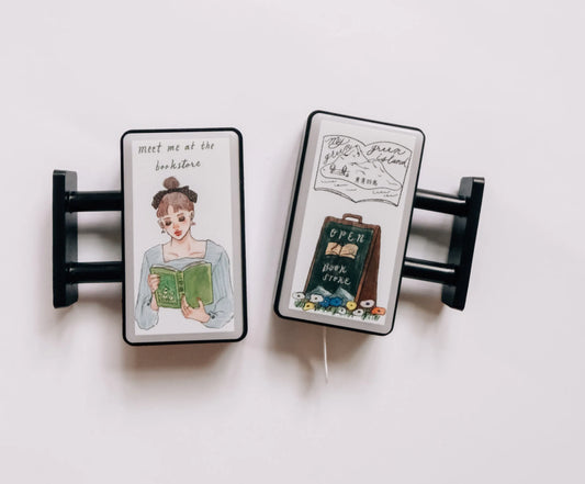 La Dolce Vita Magnetic LED Light Box - Bookstore Light