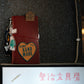 La Dolce Vita Acrylic Key Chain - Music Girl with Books and Boba
