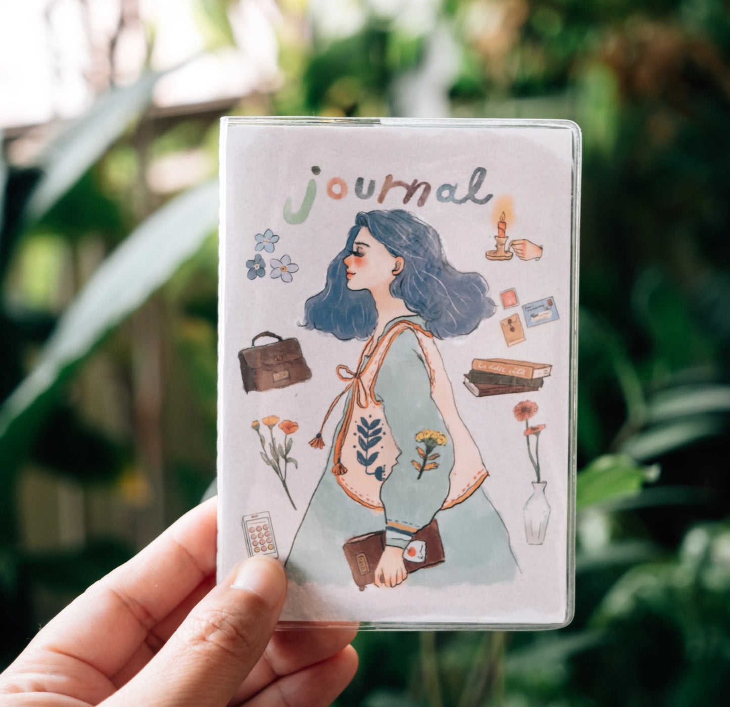 La Dolce Vita Clear PVC Passport Cover - Transparent/No Pattern