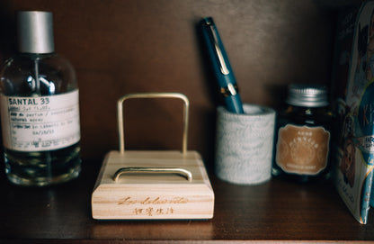 La Dolce Vita 2025 Mini Daily Calendar with Handmade Wood Stand by halfseriouslife